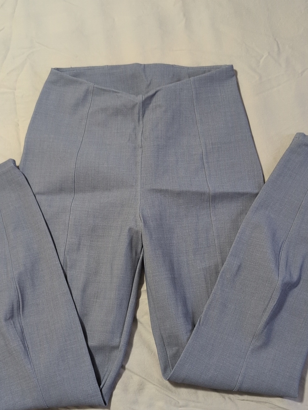 lululemon athletica Light Grey High-Rise Slim Trousers